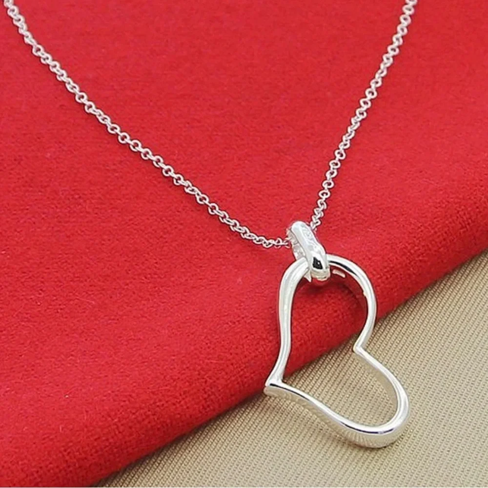 π Dangling Heart 925 - Picture 2 of 3